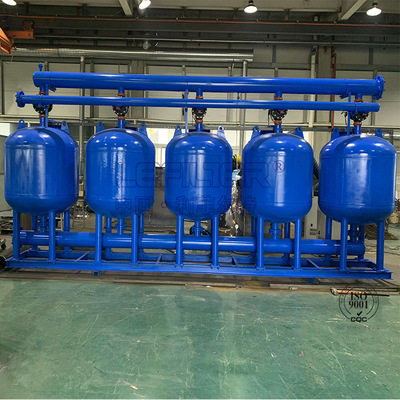 农业原水灌溉水去浊度浅层砂过滤器  循环水处理浅层砂过滤器