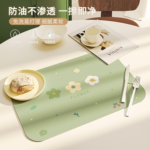 ins风硅胶餐垫防油防水餐桌垫学生儿童碗垫隔热垫子防烫碗垫杯垫