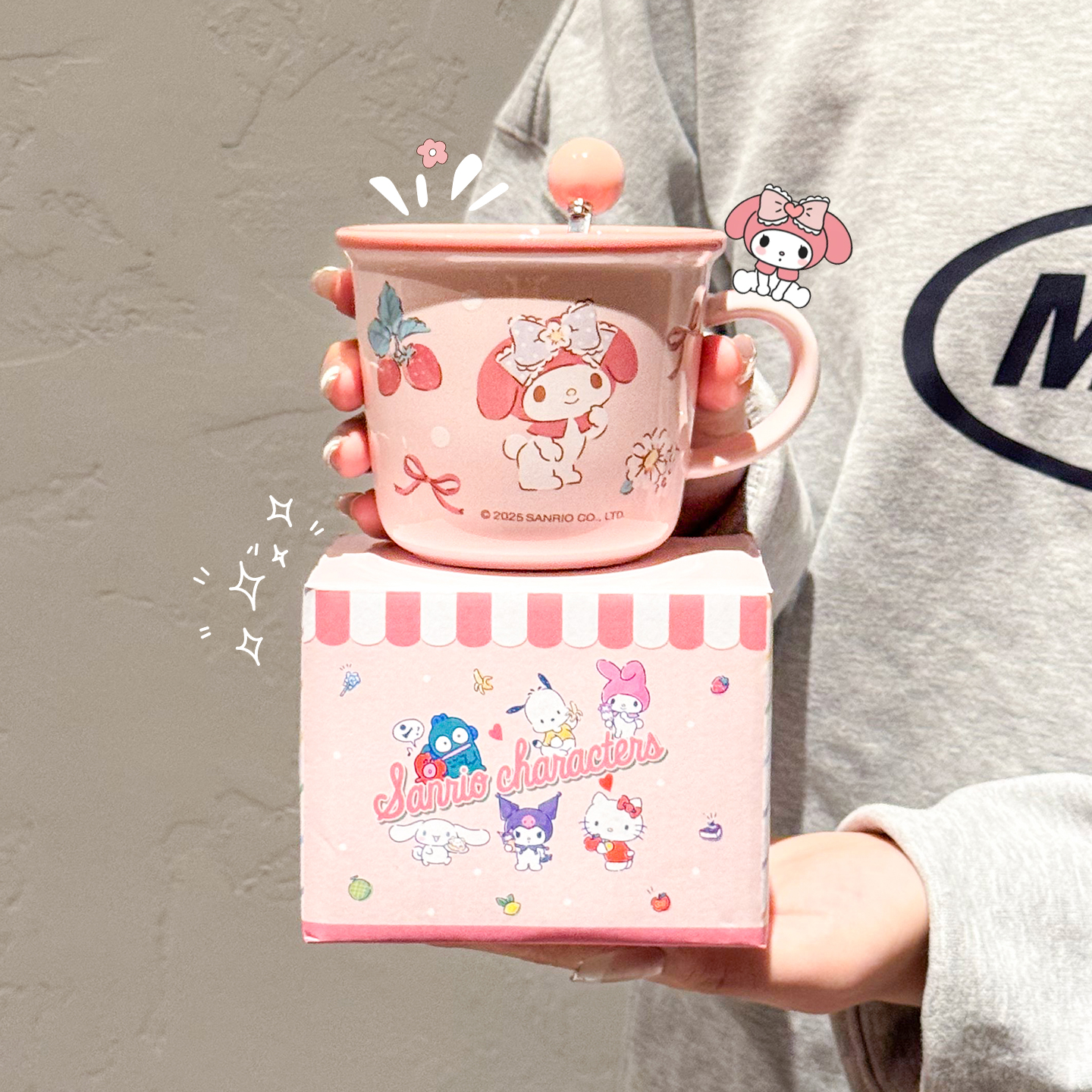 正版三丽鸥马克杯可爱陶瓷杯