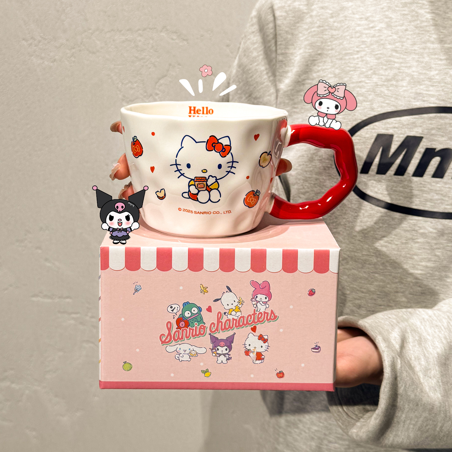 三丽鸥联名陶瓷马克杯咖啡早餐杯