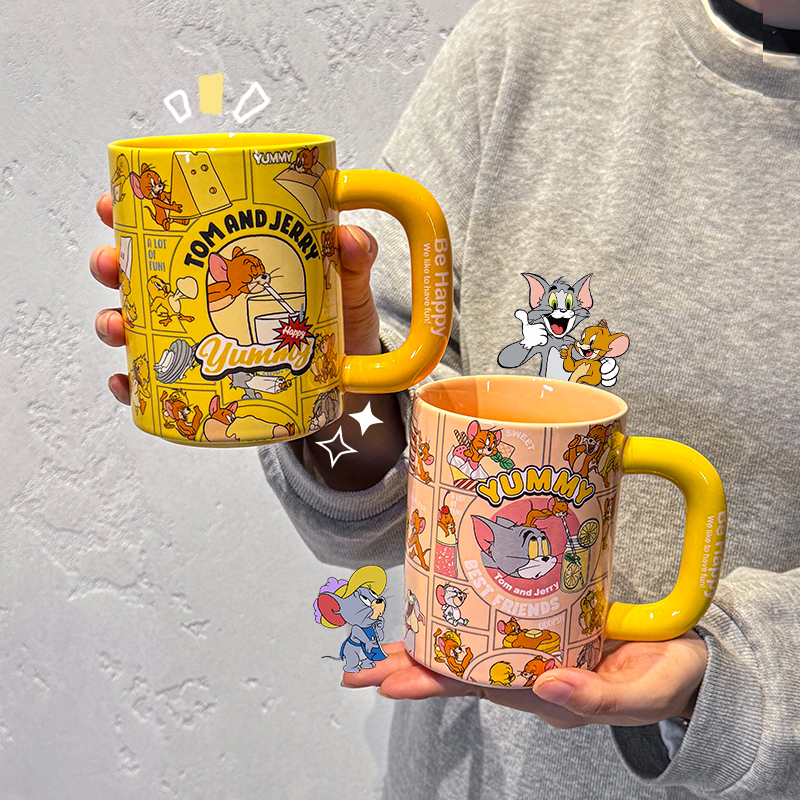 猫和老鼠联名马克杯大容量杯子