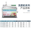 洗菜机商用水果蔬菜养殖洗肉解化冻池臭氧消毒气泡酒店食堂清洗机
