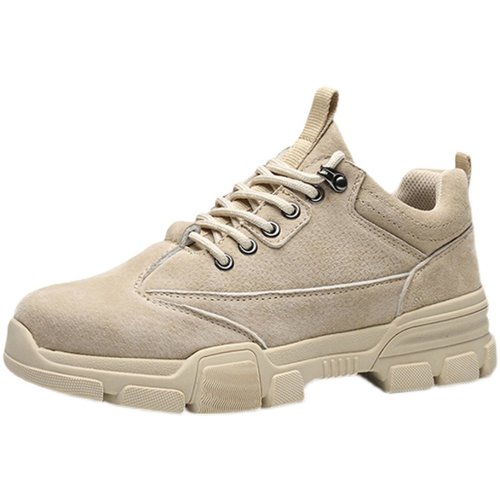 劳保鞋男 夏季防滑耐磨工地安全鞋防砸防刺穿钢头透气防臭 工作鞋