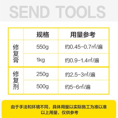 优力帮墙面医生修复剂石膏板吊顶裂缝修补剂弹性腻子白墙壁补缝膏
