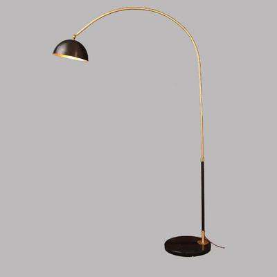 北欧全铜落地灯客厅书房美式古复钓灯猫精鱼灵智天能大理石88219