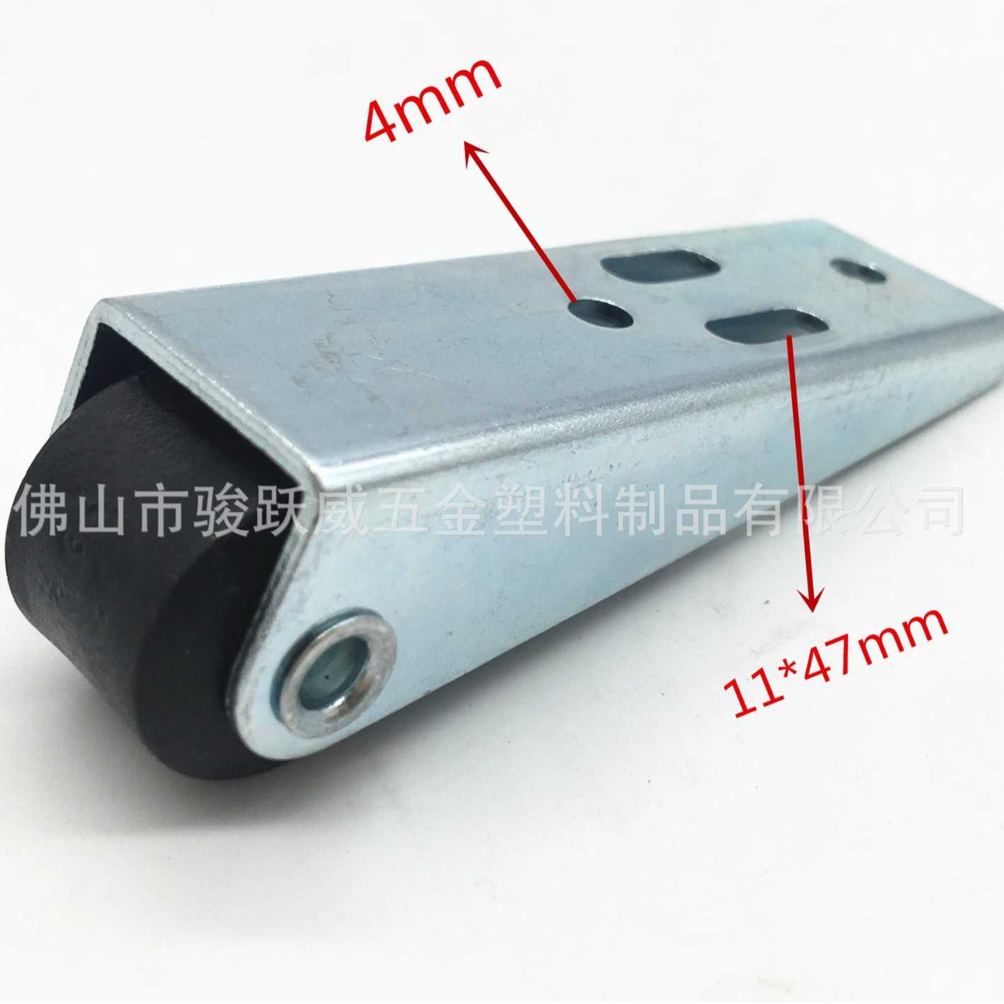门下垂通用平移门导向轮防门底下坠平开门底托轮平移门滑轮脚轮厂