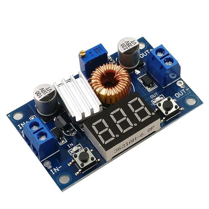 模块XL4015E 5A大功率75W DC-DC可调降压模块 远超2596带电压显示