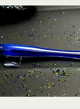 晟宗琦玻璃笔 手工水晶笔 蘸水笔复古文具个性定制钢笔笔袋月光