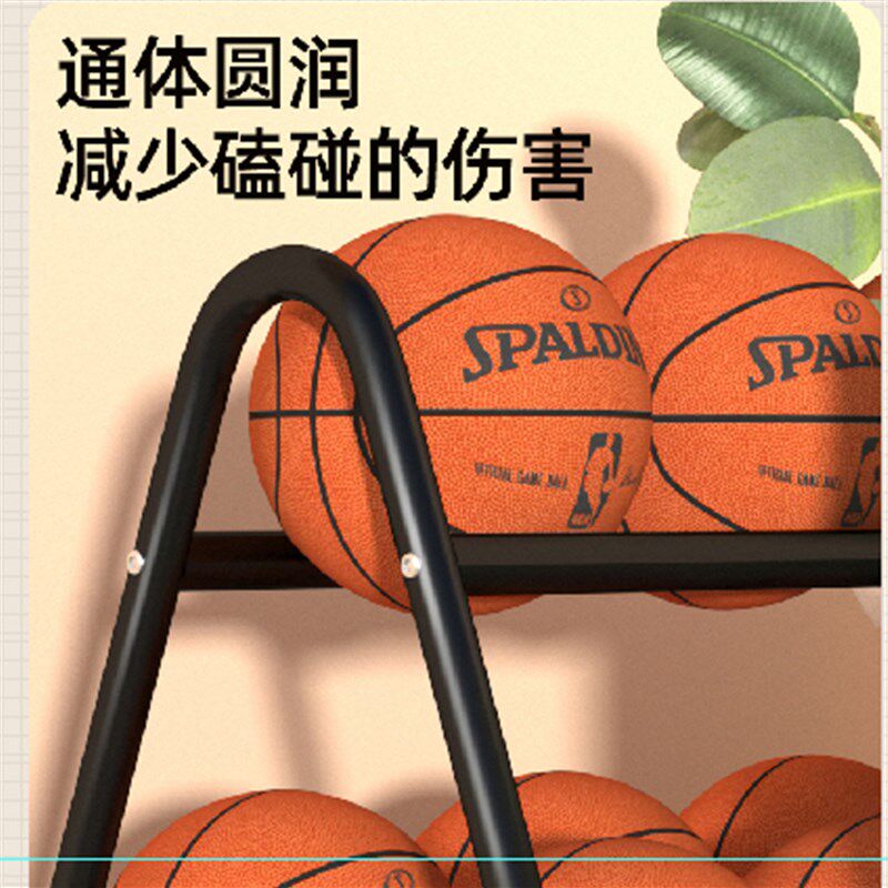 幼儿园篮球收纳架学校体育馆篮球架可移动户外排球足球球架收纳架