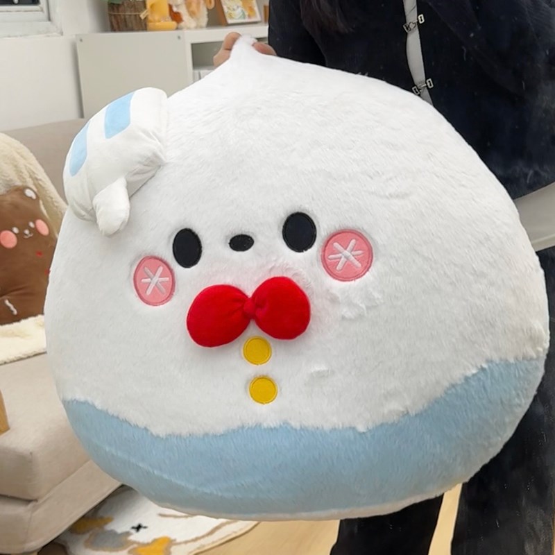 可爱团子抱枕沙发客厅靠枕床头软包靠背学生宿舍床上女生睡觉靠垫