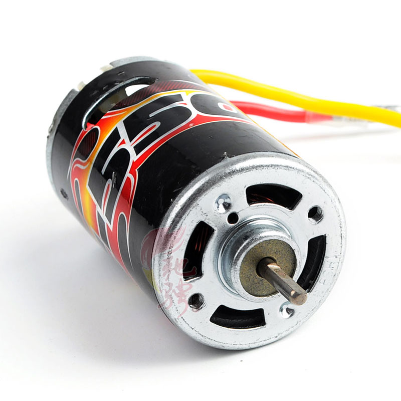 飞神通用有刷550/540电机/大扭力马达/风扇散热 1/10大脚短卡