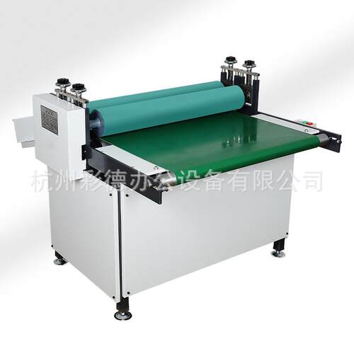 YP-800自动滚筒压平机二辊字画纸张电动压平机纸盒粘合平整机