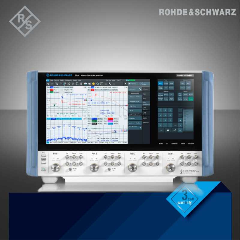 罗德与施瓦茨R&S ZNA矢量网络分析仪ZNA26 ZNA43 ZNA67