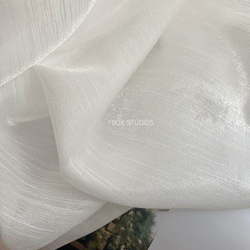 梦幻流星纱透光不透人ins纱帘半遮光卧室窗帘纱帘阳台透气纱帘