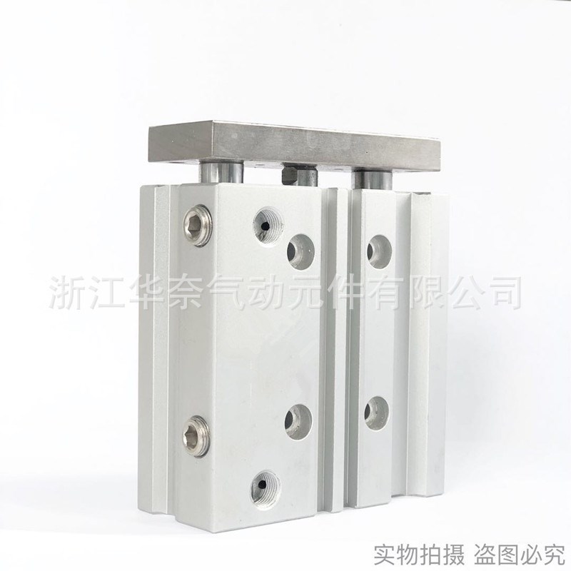 三轴三杆系列MGPM25-20 MGPM25-25 MGPMO25-30薄型带导杆气缸
