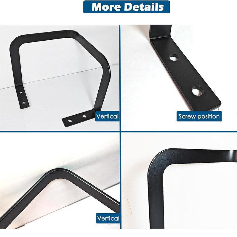 2Pcs装床角h床垫固定杆支架床垫防滑止动套件金属床垫稳定器