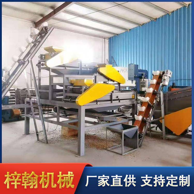 供应大型杏核破壳杏仁机桃核去壳机樱桃核剥壳机杏仁剥壳机