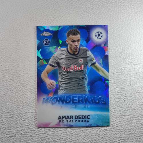Topps Chrome 萨尔茨堡红牛 德迪奇 新秀RC 折射 球星卡