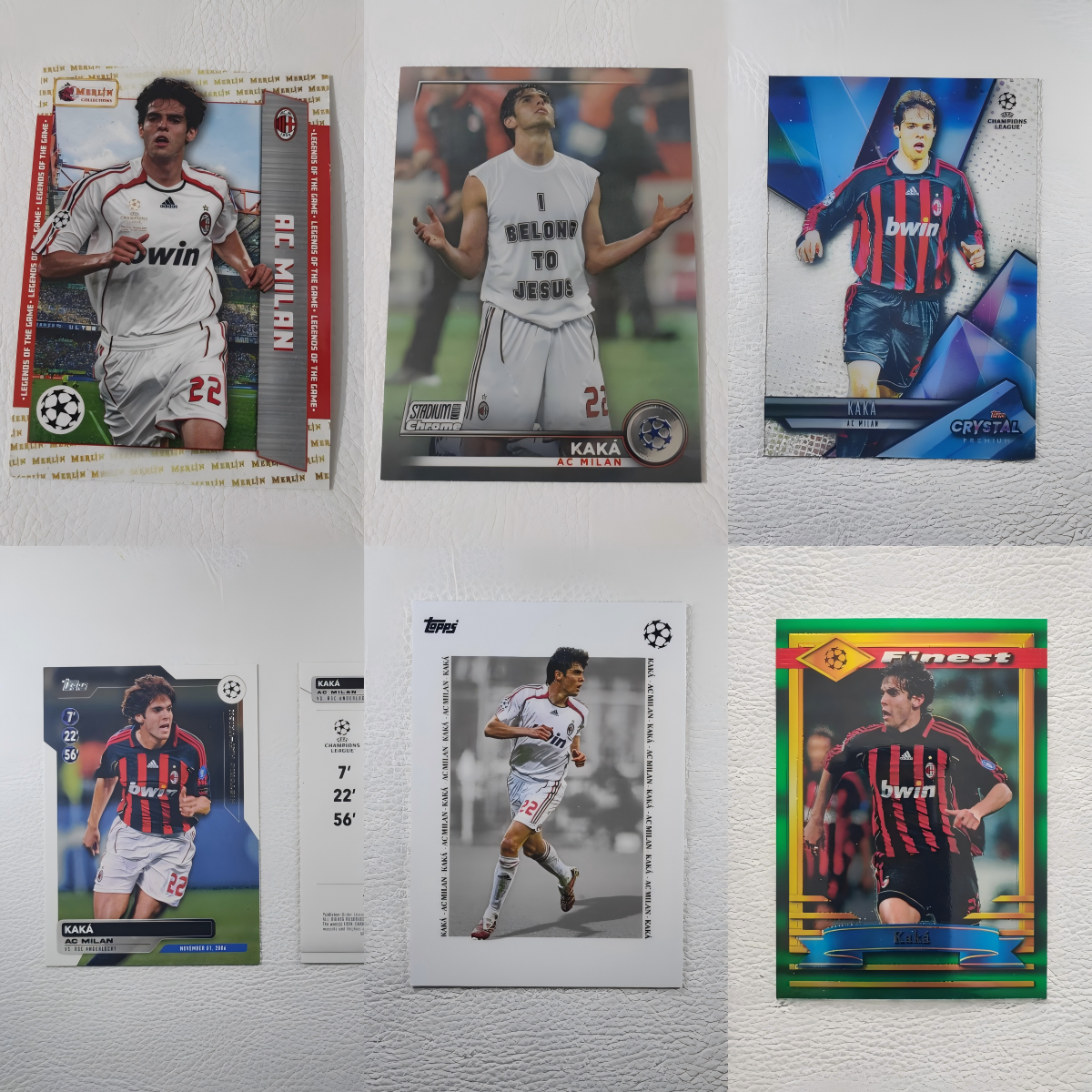 TOPPS PANINI AC米兰 卡卡 绝版限量 球星卡 周边礼物