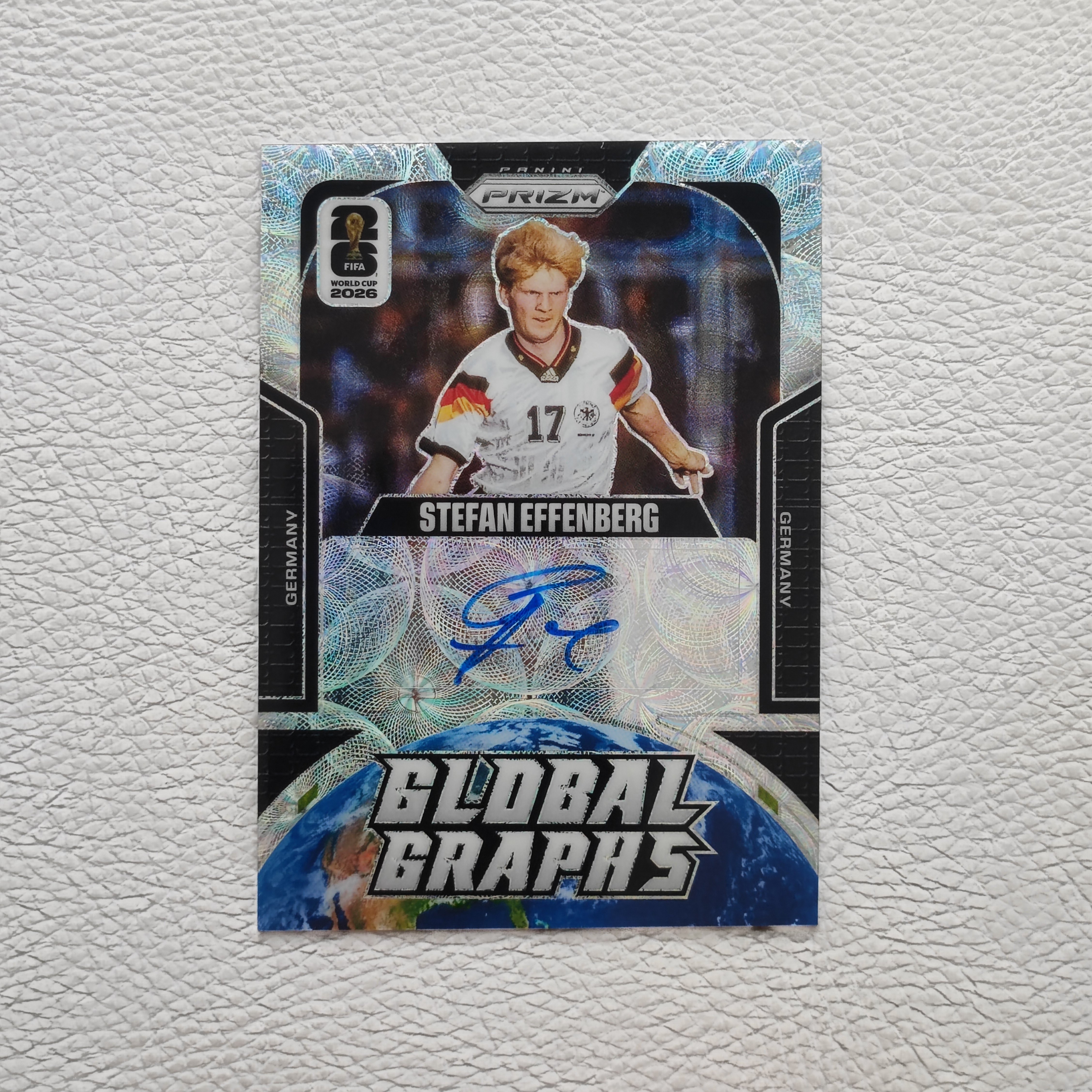 Panini 2026 世界杯 Prizm 德国 埃芬博格 亲签 签名 球星卡 礼物