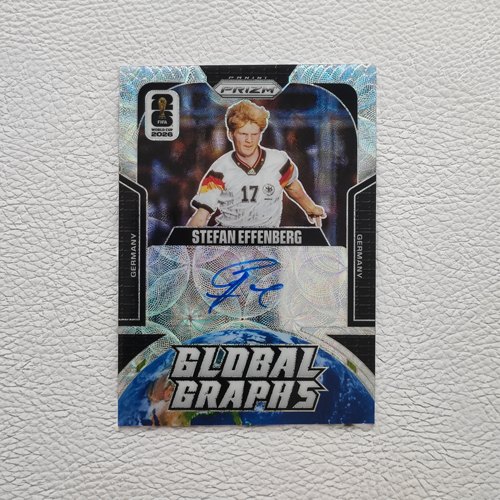 Panini 2026 世界杯 Prizm 德国 埃芬博格 亲签 签名 球星卡 礼物