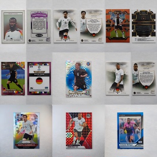 TOPPS PANINI 德国 吕迪格 胡梅尔斯 带编限量各系列球星卡礼物