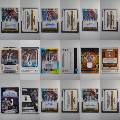 PANINI Topps 尤文图斯 孔塞桑 洛卡特利 卡布里尼签字球衣球星卡