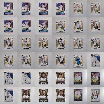 2026 Topps 皇家马德里 白衣军团 贝尔 姆巴佩 卡卡 折射 球星卡