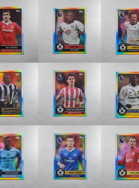 2025-26赛季 Topps 英超 复古传奇 切尔西 坎通纳 兰帕德 球星卡