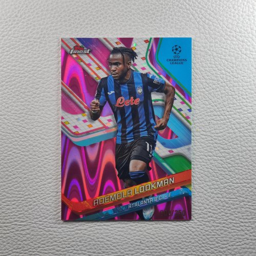 Topps Finest 亚特兰大 卢克曼 250编限量 折射 球星卡