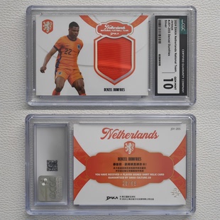 Daka&荷兰官方正版 邓弗里斯 DUMFRIES 亲签 签字 球星卡 周边