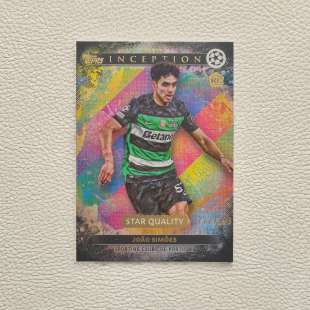 Topps 盗梦空间 葡萄牙体育 若昂西蒙斯 新秀RC 限量 折射 球星卡