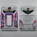Emery Futera Premium Hand-Pack Year One 1/6 Limited First Print UK Heritage Premium Player Match-Worn Jersey Card Rare Embossed