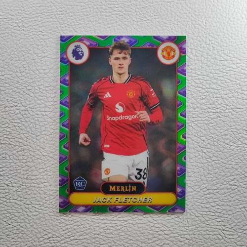 Topps Merlin英超回归元年 弗莱彻 新秀RC 球星卡