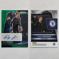 Jorgensen Panini Prizm Autograph Card - Green Pulse Refractor