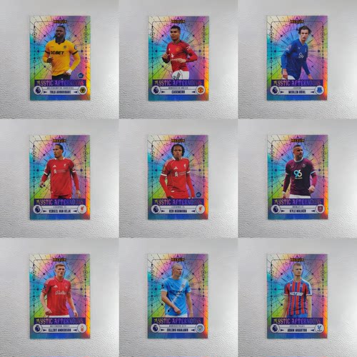 Topps Melrin 英超回归元年 哈兰德 恩古莫哈 范戴克 神秘 球星卡