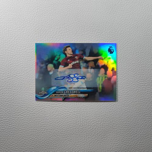 2019 Topps Chrome 英超元年 西汉姆联 克雷斯维尔 亲签 签字