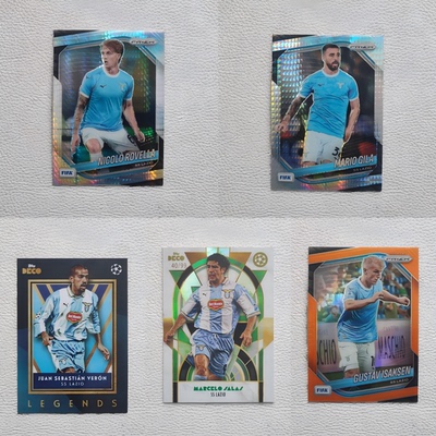 Topps Panini 拉齐奥 萨拉斯 贝隆 伊萨克森 罗韦拉 希拉 球星卡