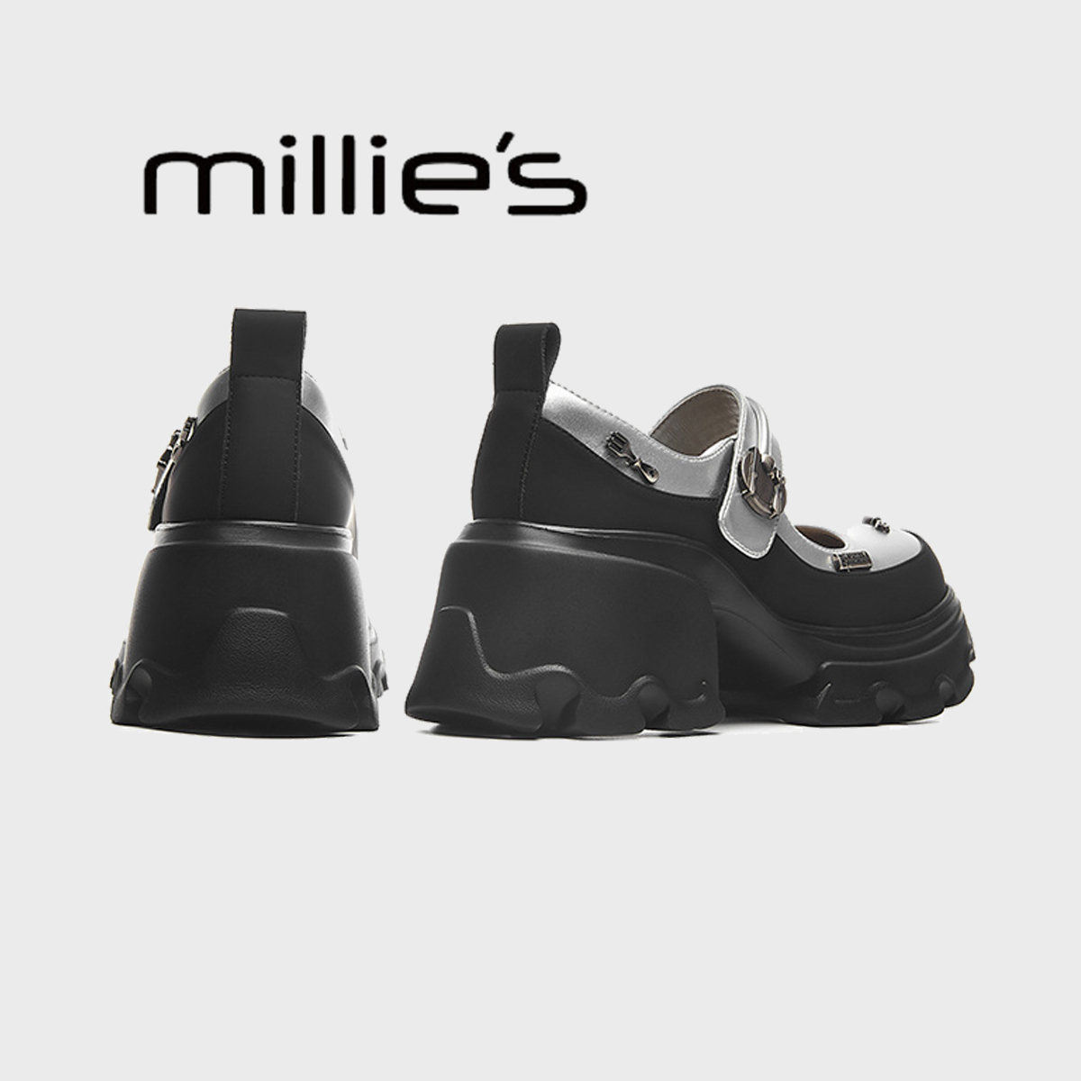 MILLIE'S/妙丽学院风小皮鞋