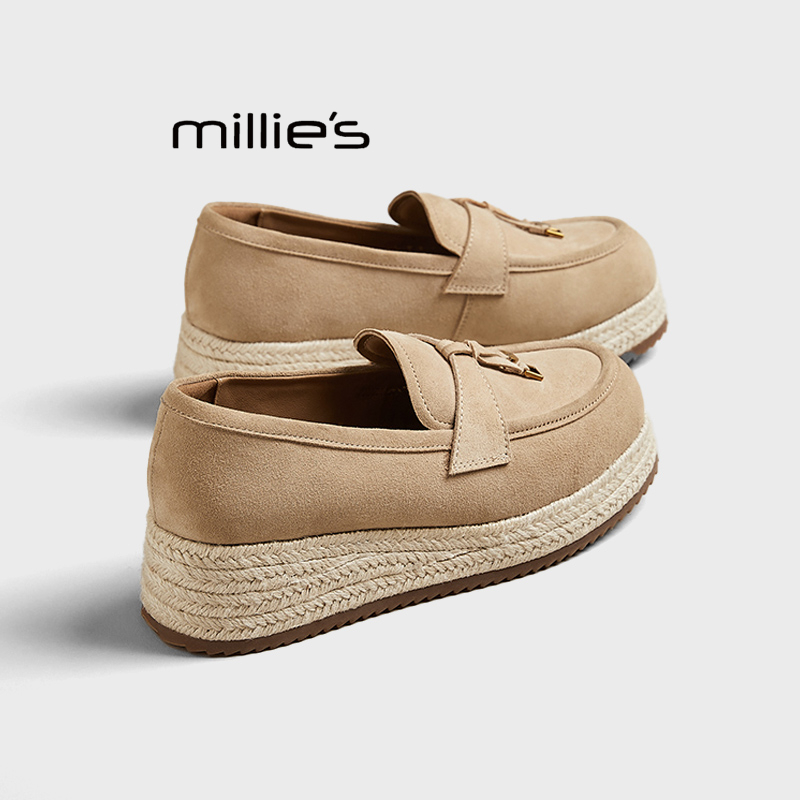 MILLIE'S/妙丽巨好看厚底单鞋