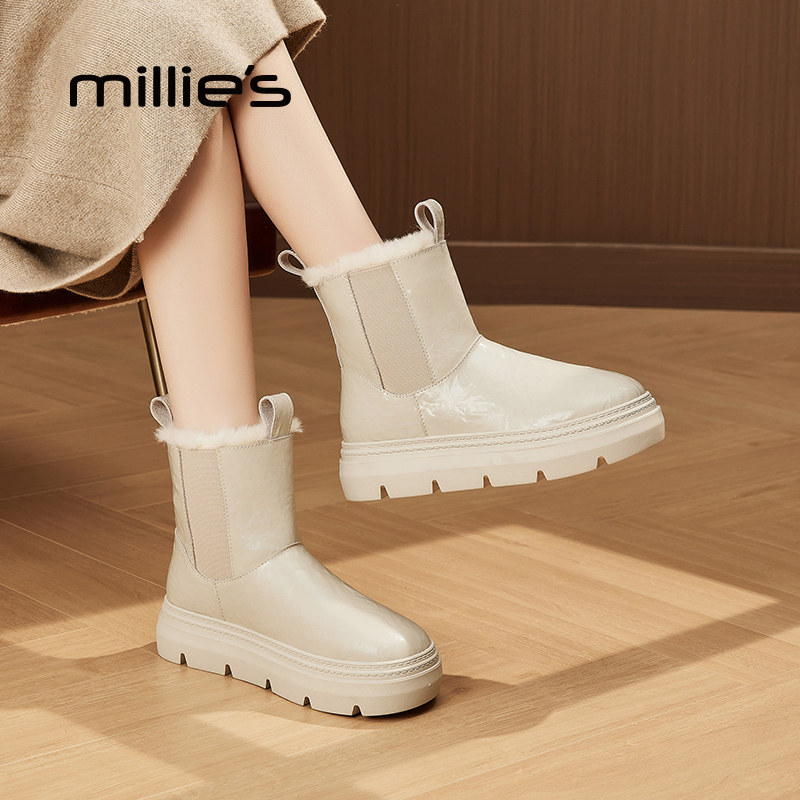 MILLIE'S/妙丽巨好看雪地靴冬季