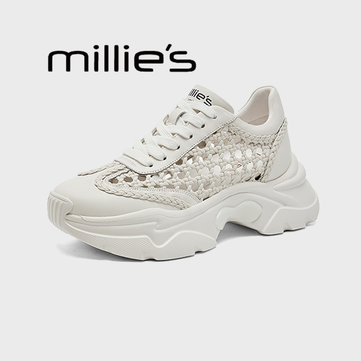 MILLIE'S/妙丽运动老爹鞋2025春