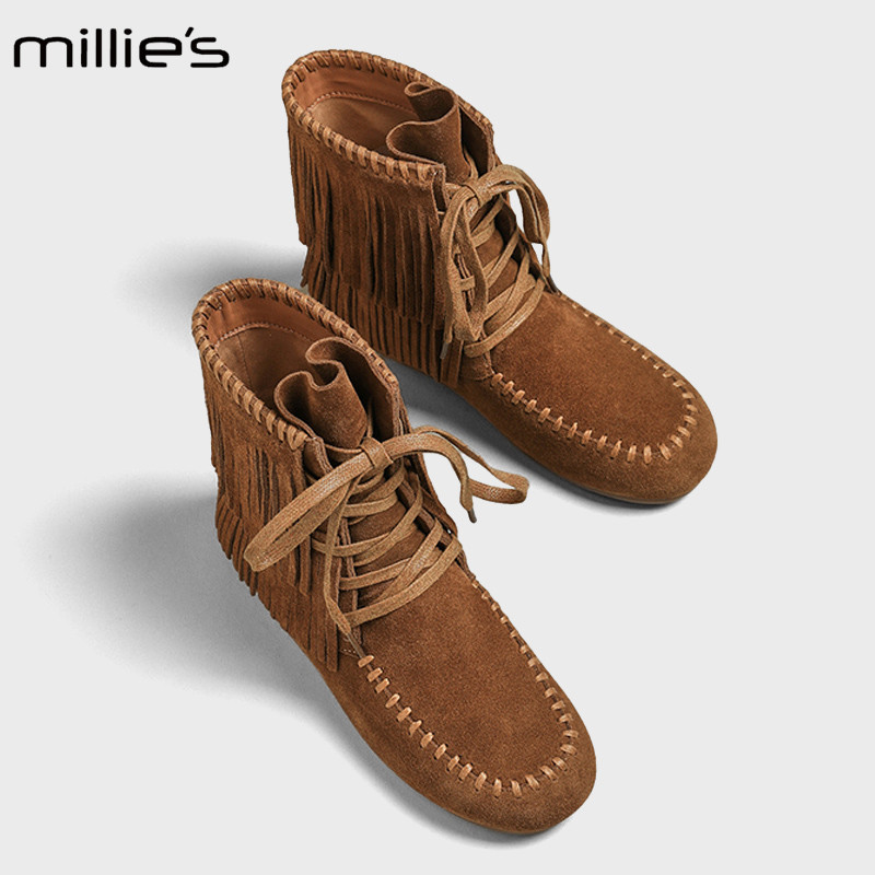 MILLIE'S/妙丽美拉德西部短筒靴