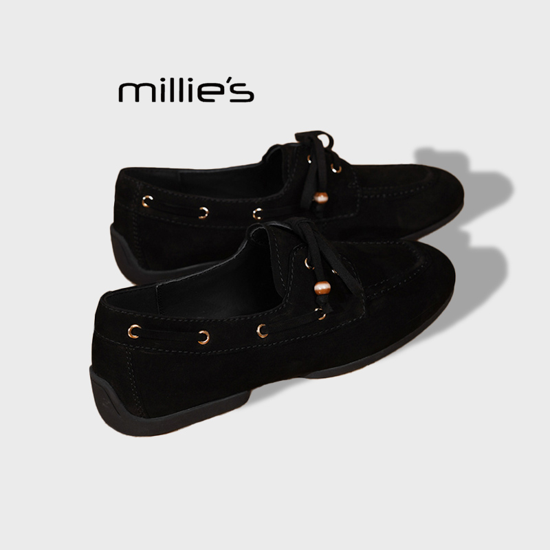 MILLIE'S/妙丽巨好看复古德比鞋
