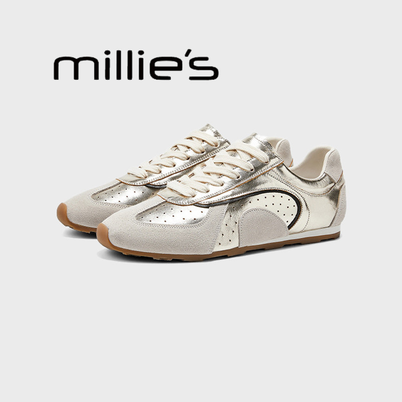 MILLIE'S/妙丽时尚休闲德训鞋
