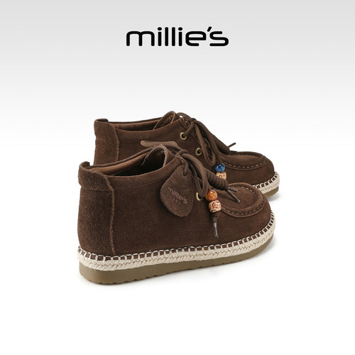 MILLIE'S/妙丽真皮勃肯鞋