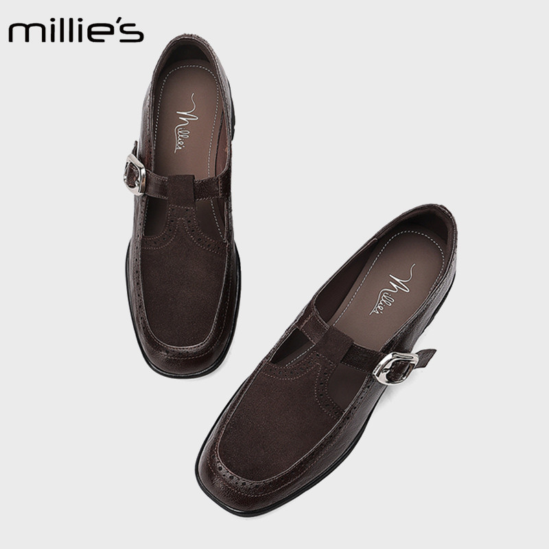 MILLIE'S/妙丽不累脚通勤单鞋图片