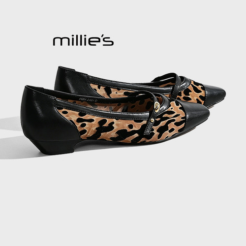 MILLIE'S/妙丽法式玛丽珍鞋