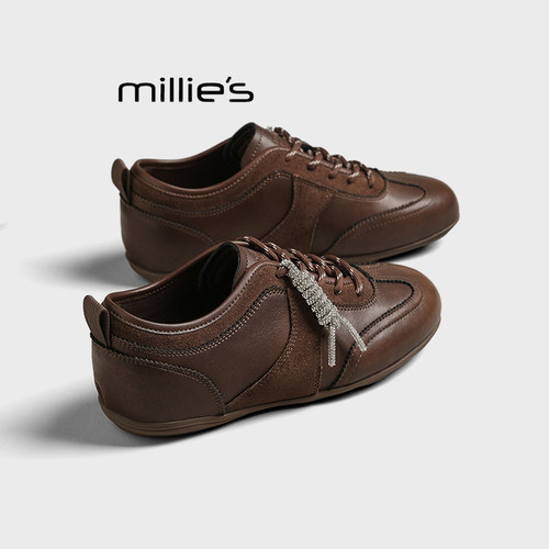 MILLIE'S/妙丽英伦风百搭休闲鞋