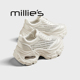 透气小个子内增高运动编制鞋 MILLIE 女夏季 新款 妙丽气垫老爹鞋